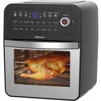 Emtronics EMAFO12LDSL 12L Digital Air Fryer Oven - Silver, Silver