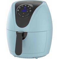 Emtronics EMDAF45LAQ Digital Air Fryer 4.5L - Aqua Blue, Blue