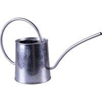 St Helens Metal Watering Can 1.75L Capacity, Silver