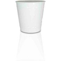 St Helens 5" Metal Plant Pot White, White