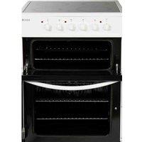 Haden HE60DOMW 60Cm Ceramic Double Oven In White, White