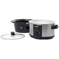 Haden 3.5L Slow Cooker 200W, Silver