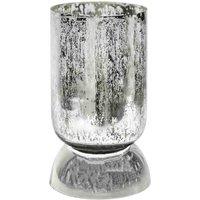 Ivyline Regency Metalic Tiered Vase Silver H23.5cm D15cm, Silver