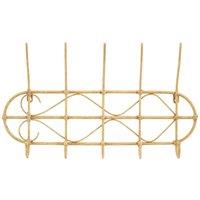 Interiors by PH Five Hook Hanger, Brown