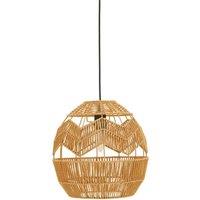Interiors by PH Natural Paper Rope Pendant Lamp, Brown