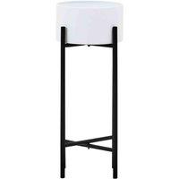 Interiors by PH Small Grey And Black Floor Standing Planter, Grey