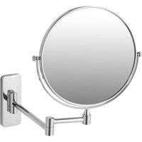 Tectake Makeup Mirror - 5 Magnification, Silver