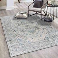 Green Decore Vernal Peoria Rug Grey/Blue /Cream, 200 cm X 300 cm, Grey