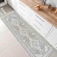 Green Decore Vernal Senglea Rug Grey, 76 cm X 243 cm, Grey