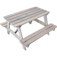 Soulet Outdoor Childrens Picnic Table, Brown