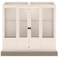 Shire 7 ft x 2 ft Holme Greenhouse Painted Pink, Pink