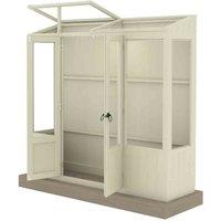 Shire 7 ft x 2 ft Holme Greenhouse Painted Green, Green