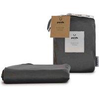 Panda 100% Bamboo Duvet Cover Urban Grey - Super King, Grey