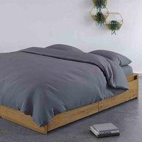 Panda 100% Bamboo Duvet Cover Urban Grey - Double, Grey