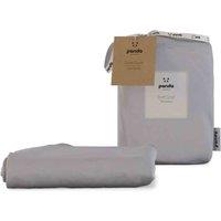 Panda 100% Bamboo Duvet Cover Quiet Grey - King, Silver