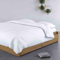 Panda 100% Bamboo Duvet Cover Pure White - Super King, White