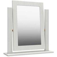 One Call Furniture Metz Mirror Ready Assembled White, White
