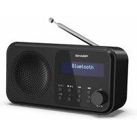 Sharp Dr-p420 bk Tokyo Digital Radio Dab Dab & Fm With Bluetooth - Black, Black