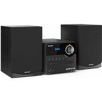 Sharp Xl-b517D bk Hi-fi Micro Sound System With Dab Radio And Bluetooth - Black, Black