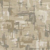 Holden Decor Abstract Wallpaper 10m x 53cm Geo Beige, Cream