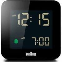 Braun Digital Alarm Clock With Snooze - Black