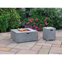 East Lagreta Polyresin Propane Fire Pit