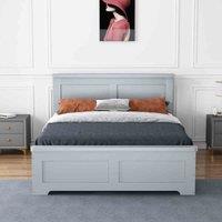 Flintshire Conway 5ft Grey Four Drawer Storage Bed, Grey
