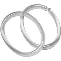 Sealskin Shower Curtain Rail Set Easy-roll White, White