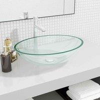 vidaXL Basin Ceramic White 41x30x12 cm, White