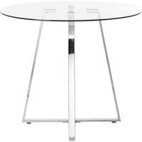 Interiors by PH Round Dining Table, Silver