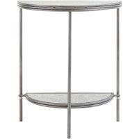 Interiors by PH Semi Circle Console Table, Black