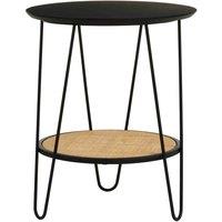 Interiors by PH Side Table With Hairpin Legs, Black