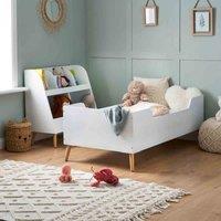 Obaby Maya Single Bed - White With Natural, White