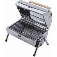 Lifestyle Appliances Explorer Stainless Steel Barrel Charcoal BBQ