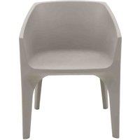 Tramontina Paco Polyethylene Lounge Chair (Grey), Grey
