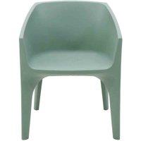 Tramontina Paco Polyethylene Lounge Chair (Sage Green), Green