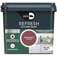 Maison Deco Refresh Kitchen Burgundy - 750Ml, Red