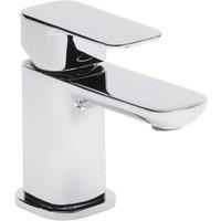Coastal Hamble Mini Basin Mixer Inc Wastechrome, Silver