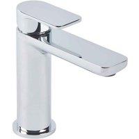 Coastal Solva Basin Mixer In Waste chrome, Silver