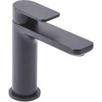 Coastal Solva Black Basin Mixer Inc Waste black, Black