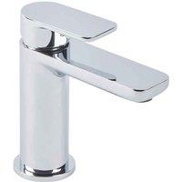 Coastal Solva Mini Basin Mixer Inc Waste chrome, Silver