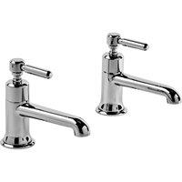 Coastal Monnow Basin Taps pair Chrome, Silver