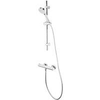 Coastal Quinn Cool Touch 1F Bar Shwer Syschrome, Silver