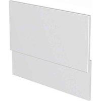 Coastal Loch 750Mm Panel Plinth White 12Mm, White