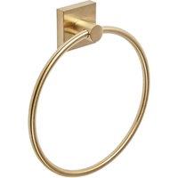 Coastal Raft Towel Ring Brass