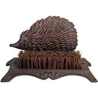 Esschert Design Hedgehog Boot Brush, Black
