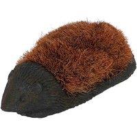 Esschert Design Hedgehog Bootbrush, Black