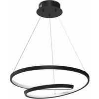 Milagro Pendant Lamp Lucero Black 48W Led, Black