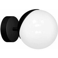 Milagro Wall Lamp Sfera Black 1Xe14, Black