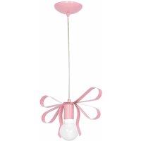 Milagro Pendant Lamp Emma Pink 1Xe27, Pink
